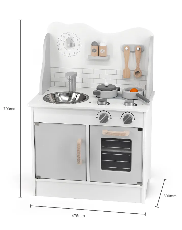 Viga 44049 PolarB Kuchnia Z Akcesoria Eco Gray
