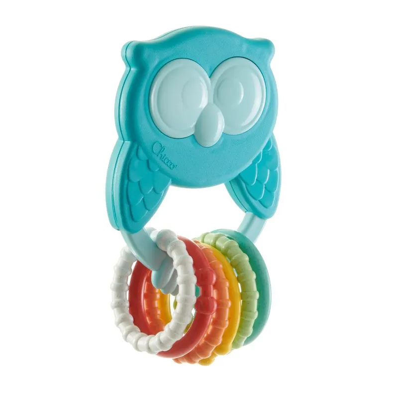 CHICCO 00010494000000 Grzechotka Sowa ECO