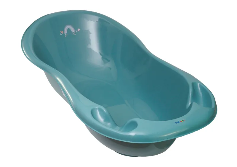 TEGA ME-005 ODPŁYW-165 Wanna 102 cm LUX METEO Z Odpływem - Turkusowy