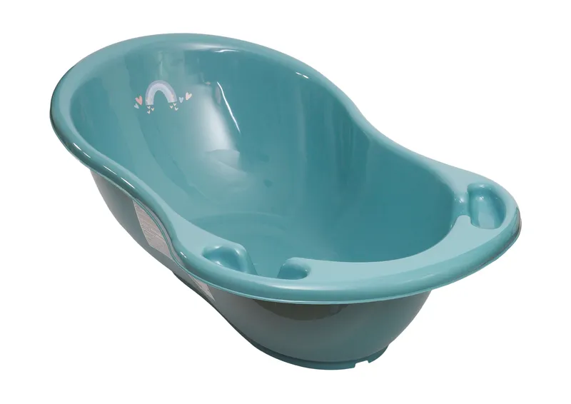 TEGA ME-004 ODPŁYW-165 Wanna 86 cm METEO Z Odpływem - Turkusowy