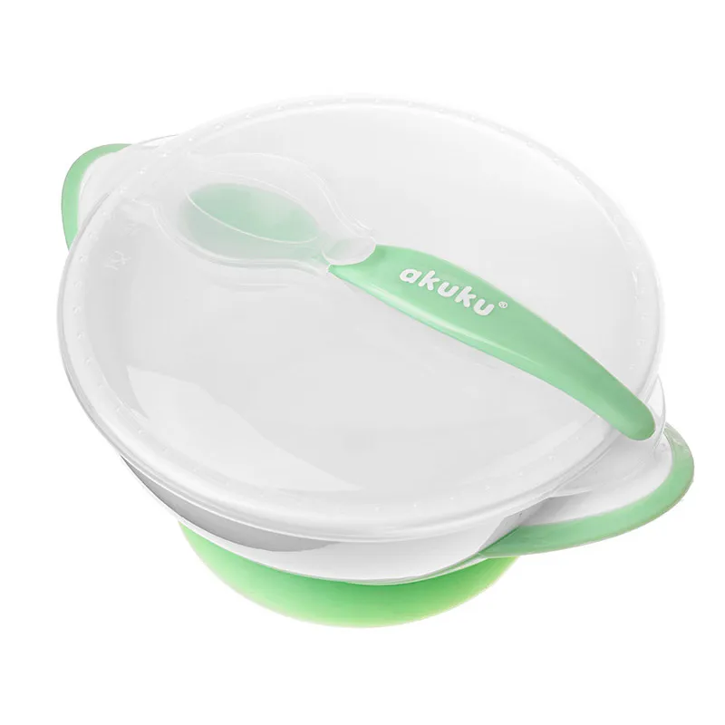 AKUKU A0504 Miseczka Na Przyssawce White/Green