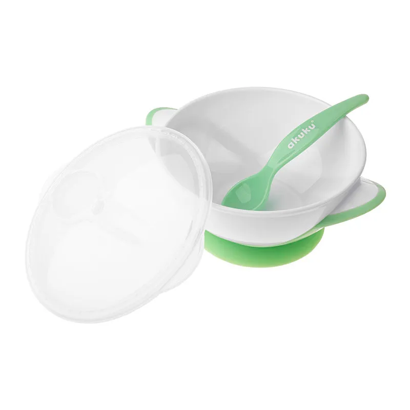 AKUKU A0504 Miseczka Na Przyssawce White/Green