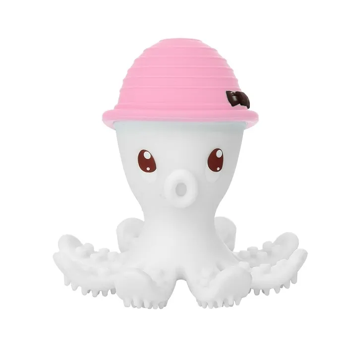 Mombella 8077-1 Gryzak Zabawka Ośmiornica Pink