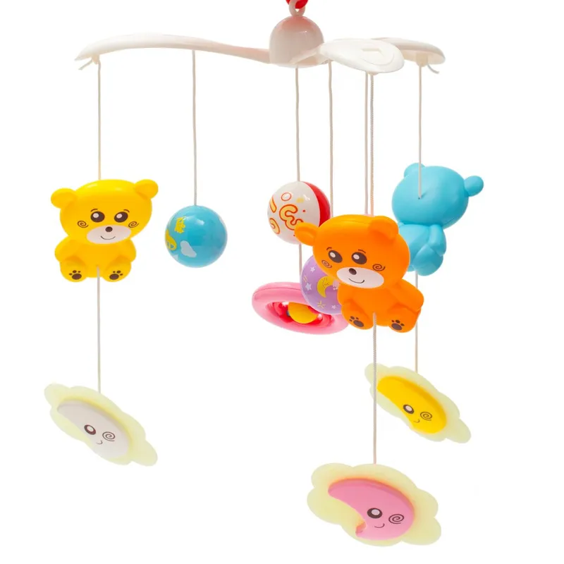 BABY MIX 37046 Karuzelka Plastikowa Z Projektorem - Czerwona