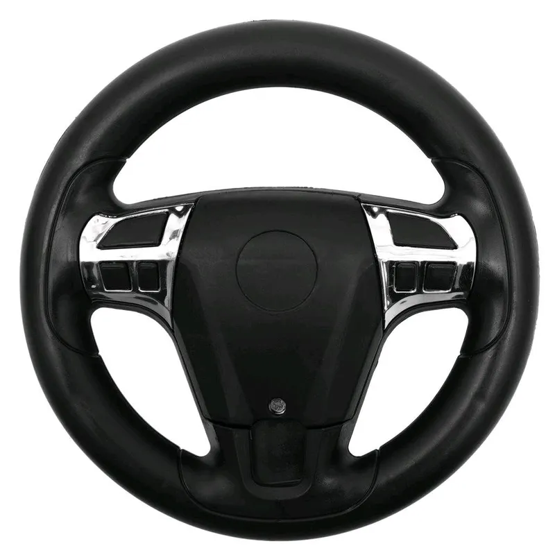 BABY MIX 45828 Dziecięcy Jeżdzik Z Dżwiękiem I Rączką RACER - Czarny