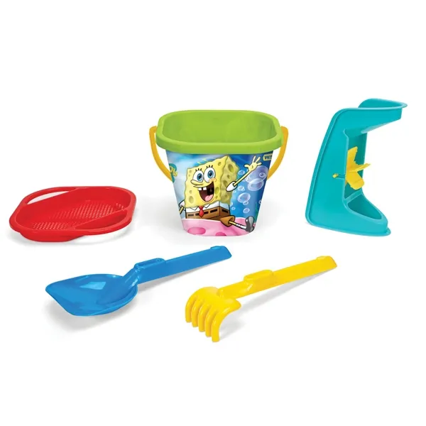 WADER 81641 SpongeBob Komplet Do Piasku 5el