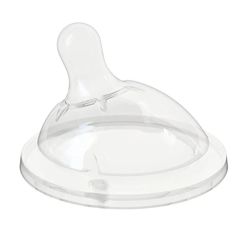 CHICCO 00081023100000 Smoczek Na Butelkę NF Silikon 2M+ Średni