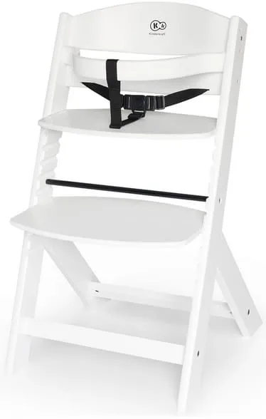 KINDERKRAFT Krzesełko Do Karmienia ENOCK FULL WHITE 15194
