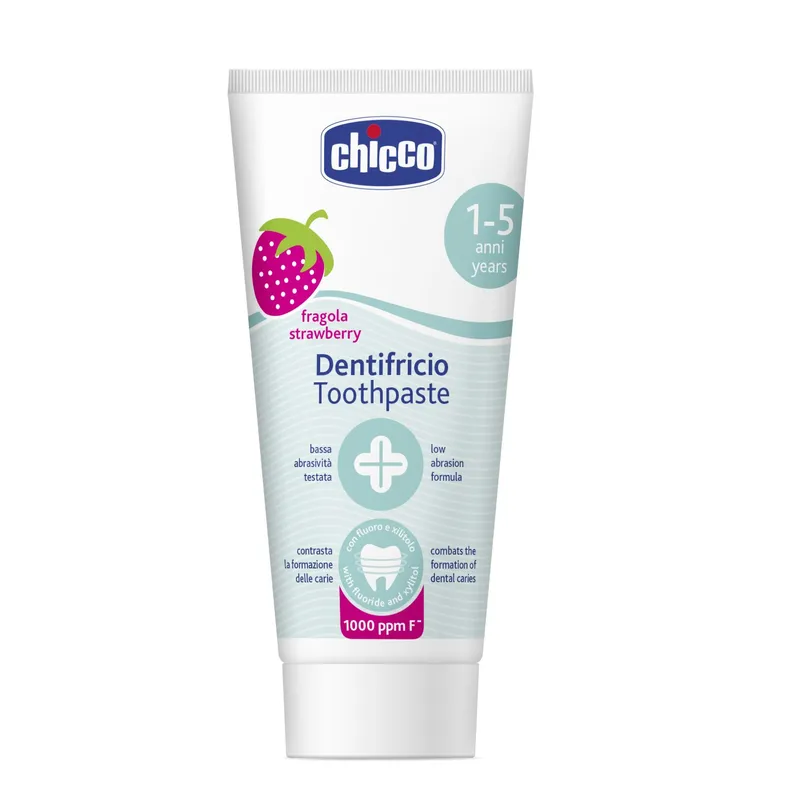 CHICCO 00007429000000 Pasta Do Zębów Z Fluorem Truskawkowa 50 ml