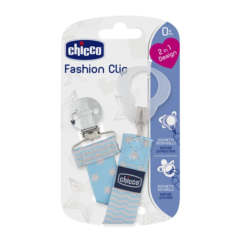 CHICCO 00009341200000 Tasiemka Do Smoczka - Niebieska