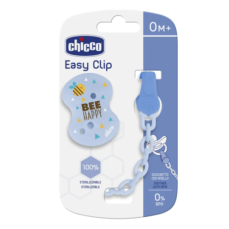 CHICCO 00006202300000 Łańcuszek Z Klipsem Do Smoczka Mix