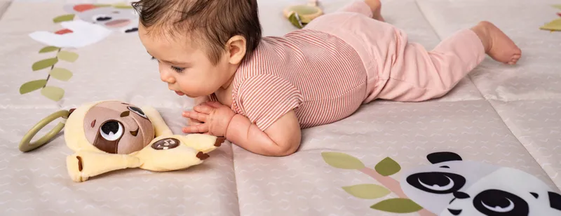 TINY LOVE TL11180000 Tiny Smart Zawieszka Pozytywka LENIWIEC Boho Chic