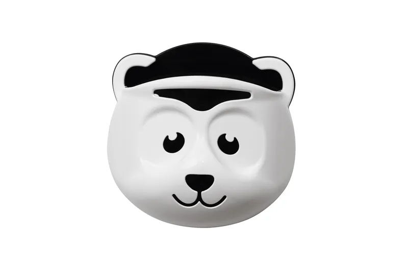 MALTEX Pojemnik Na Zabawki PANDA Biały/Czarny