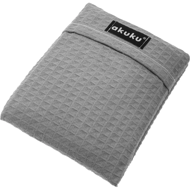 AKUKU A0635 Termofor Z Pestkami Wiśni 13X16CM.GREY
