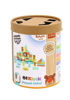 TREFL 61512 O! Klocki Morski Świat - Bobaski I Miś