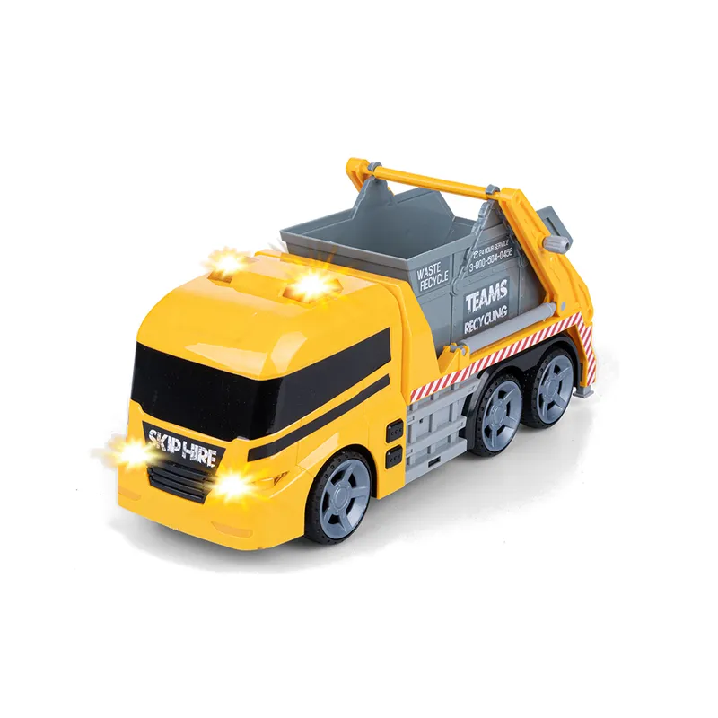 DUMEL HT 63941 Flota Miejska Śmieciarka Z Kontenerem