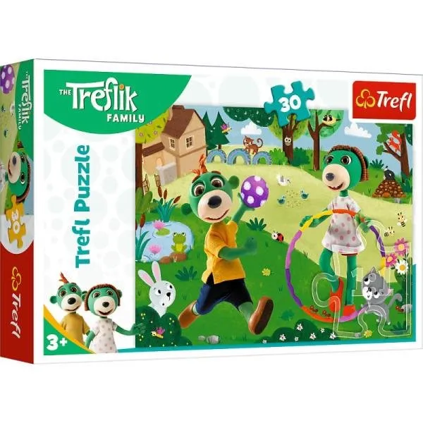 TREFL 18287 Puzzle 30 Aktywny Dzień
