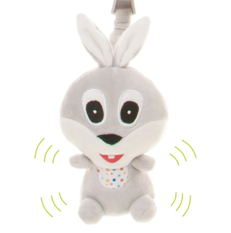 4 BABY R02 P&E Zabawka Piszczałka Squeeze Toy RABBIT