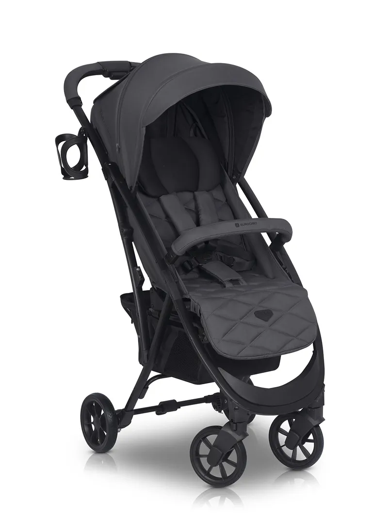 EURO-CART Wózek Dziecięcy VOLT BLACK EDITION IRON