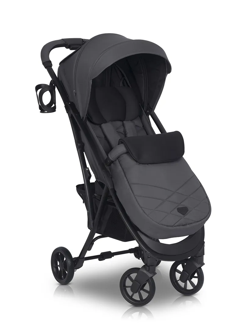 EURO-CART Wózek Dziecięcy VOLT BLACK EDITION IRON