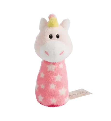 NICI 43702 Mini Przytulanka Z Grzechotką Jednorożec I Smok 12cm. PROMOCJA!