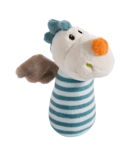 NICI 43702 Mini Przytulanka Z Grzechotką Jednorożec I Smok 12cm. PROMOCJA!