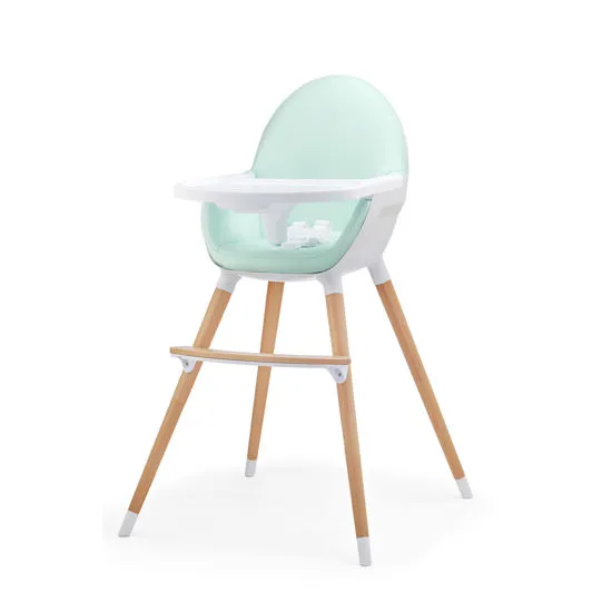 KINDERKRAFT Krzesełko Do Karmienia FINI Mint