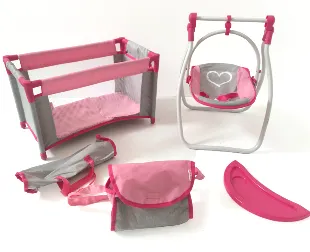 MILLY MALLY 4754 Zestaw Dla Lalek Elsa Prestige Pink