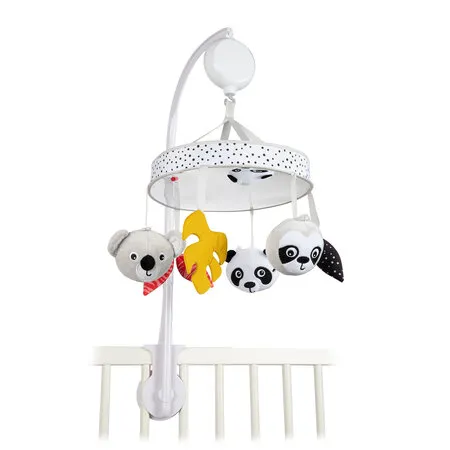 CANPOL 68/093 Sensoryczna Karuzela Z Pozytywką/Bluetooth BabiesBoo
