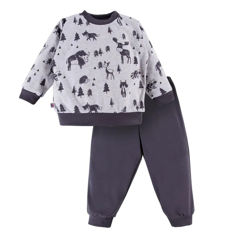 EWA 934028 Piżama Sweet Night Grafit 110