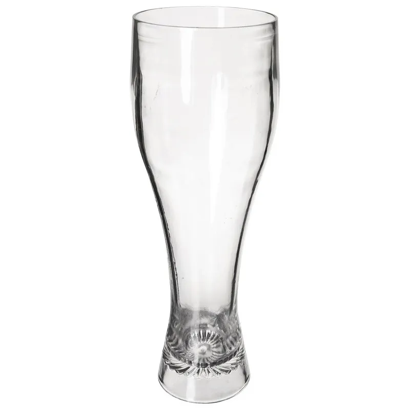 Kufel Do Piwa Plastikowy 600 ml Przezroczysty Nietłukący MEBLIVA