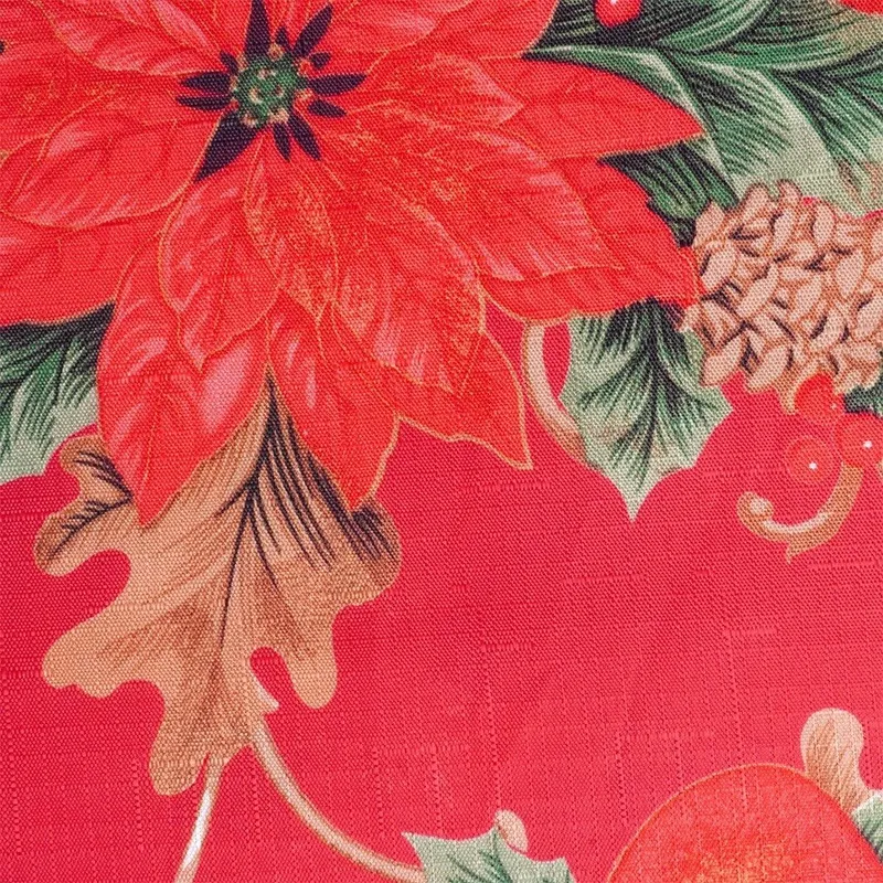 Obrus Świąteczny Plamoodporny 180 x 130 cm EXCELLENT MEBLIVA - Czerwony
