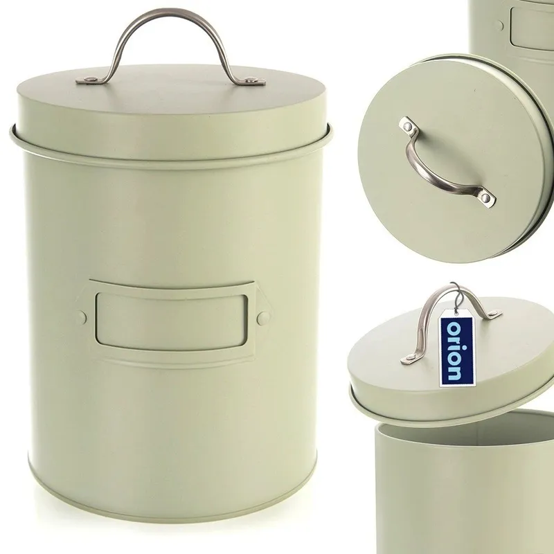 Pojemnik Do Przechowywania Metalowy GREENISH 2,2 l MEBLIVA - Zielony