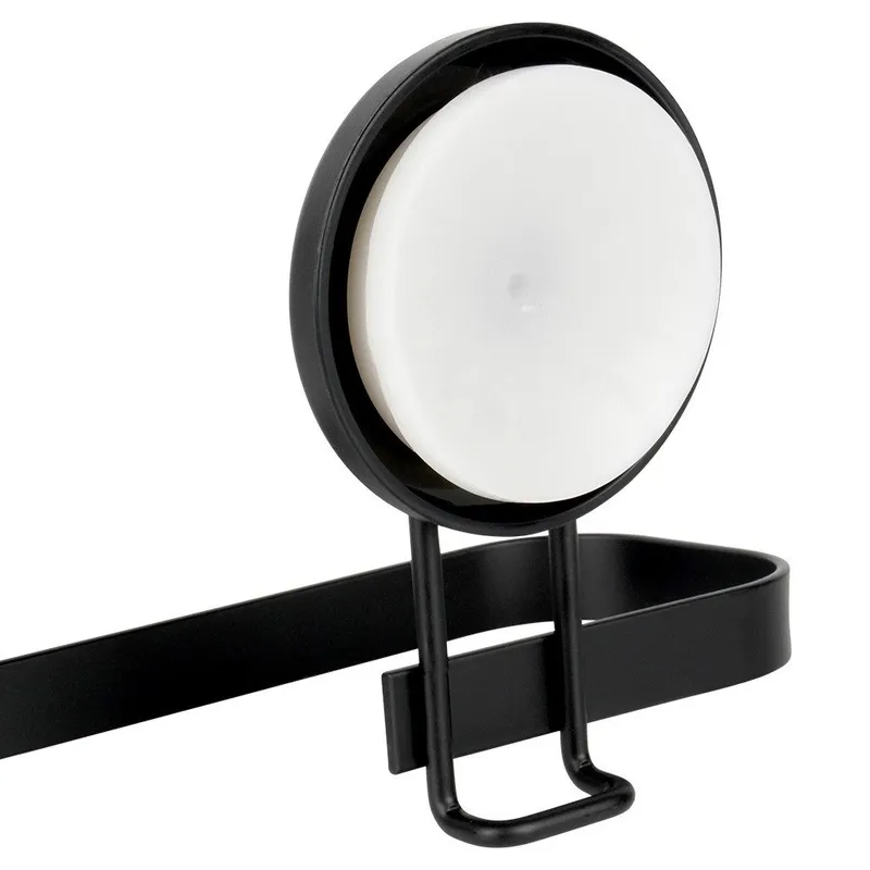 Wieszak Na Ręczniki Metalowy 60 cm BATHROOM SOLUTIONS Na Przyssawki MEBLIVA