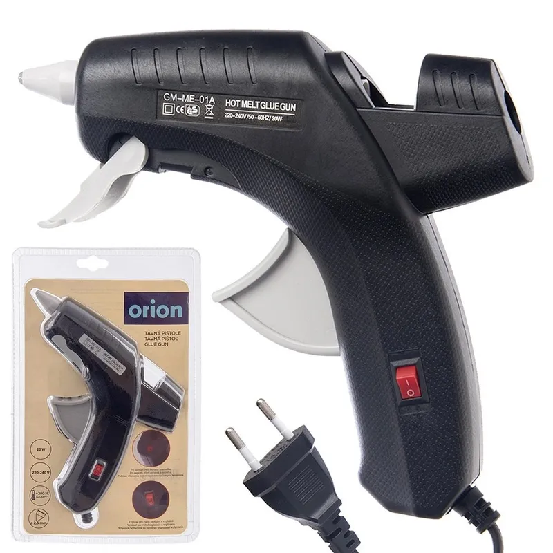 Pistolet Do Kleju Na Gorąco Mocny 20W Na Wkłady 1,1 cm MEBLIVA