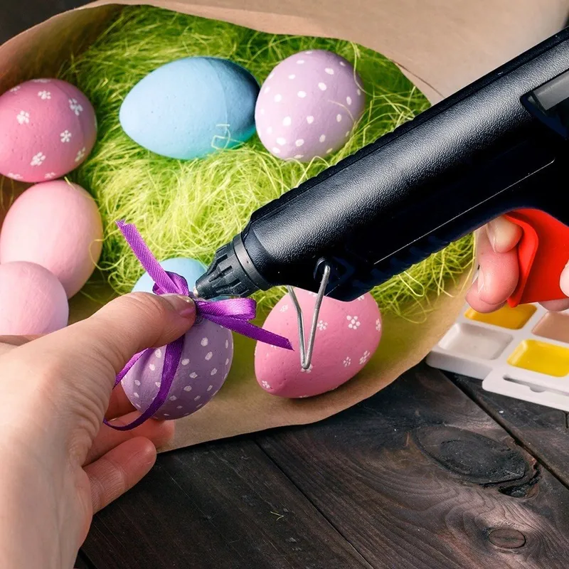 Pistolet Do Kleju Na Gorąco + 2 Wkłady MEBLIVA
