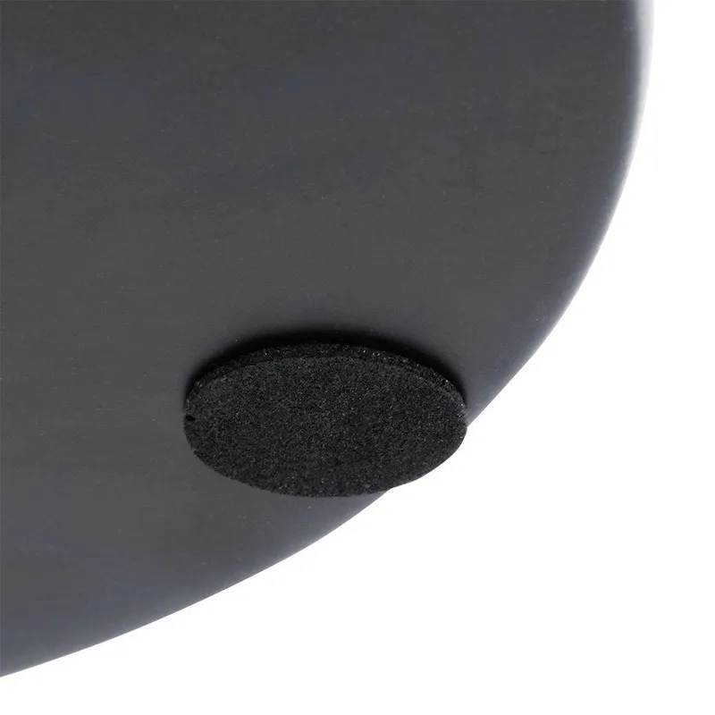 Podstawka Pod Kompozycje Okrągła Metalowa 30 cm Czarna Matowa MEBLIVA