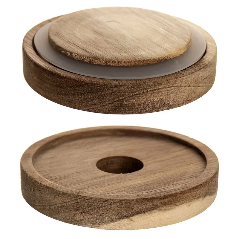 Pojemnik Szklany Sypkie Produkty 1,85 l Z Uszczelką 27,5 x 10 cm MEBLIVA