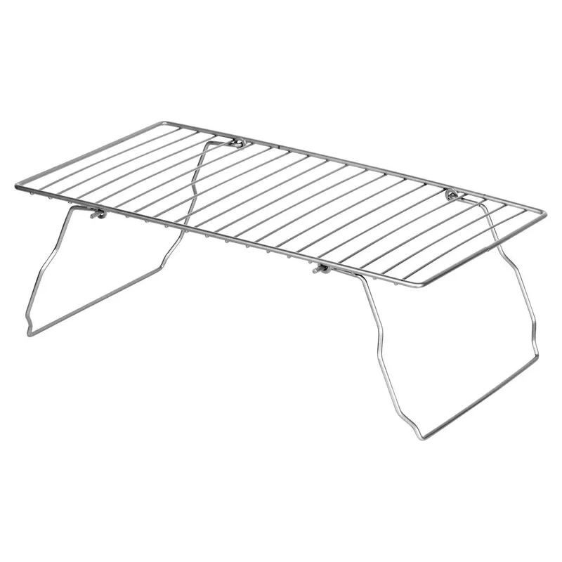Półka Kuchenna Metalowa Składana 37 x 21 cm SG Organizator MEBLIVA - Szara