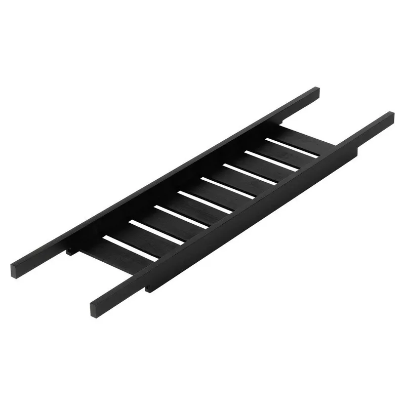Półka Łazienkowa Na Wannę Bambusowa BATHROOM SOLUTIONS 68 MEBLIVA - Czarna