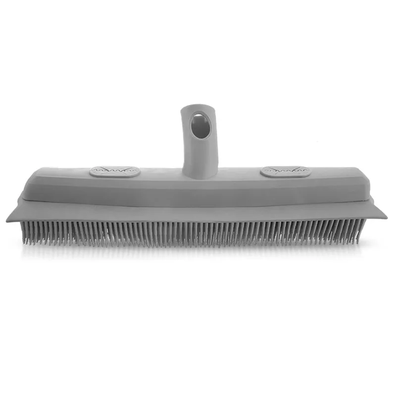 Szczotka Do Miotły Gumowa 2w1 Ze Ściągaczką CLEAN SYSTEM 34 cm MEBLIVA