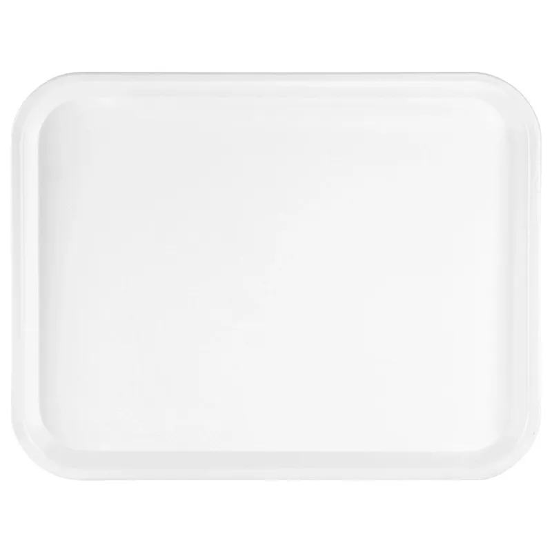 Taca Do Serwowania Plastikowa Antypoślizgowa 45,5 x 35,5 cm MEBLIVA - Biała
