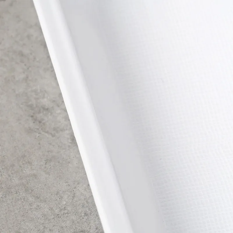 Taca Do Serwowania Plastikowa Antypoślizgowa 45,5 x 35,5 cm MEBLIVA - Biała
