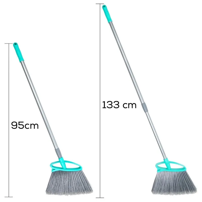 Miotła Teleskopowa 30 cm 95-133 cm Metal Do Podłóg I Tarasu GARDIVA