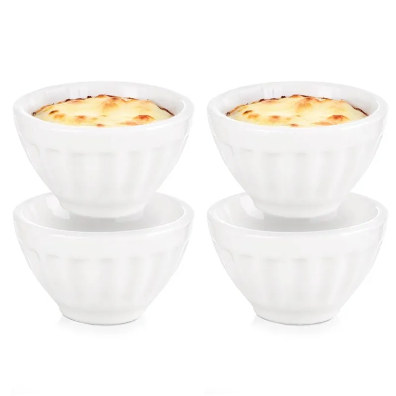 Miseczki Na Przekąski Ceramiczne 6 cm, 40 ml 4 szt. MEBLIVA