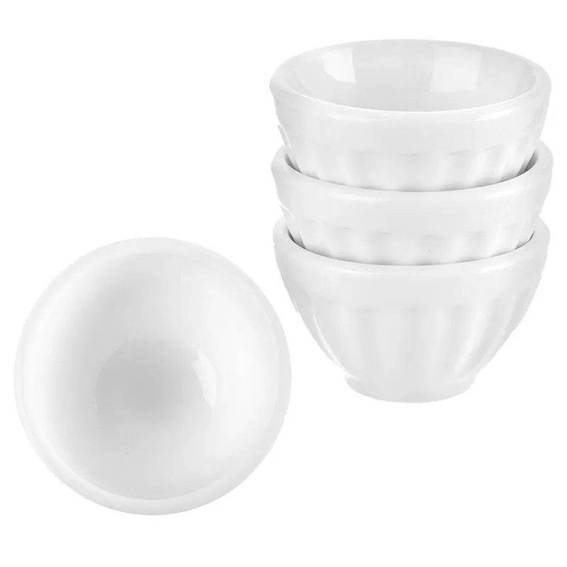 Miseczki Na Przekąski Ceramiczne 6 cm, 40 ml 4 szt. MEBLIVA