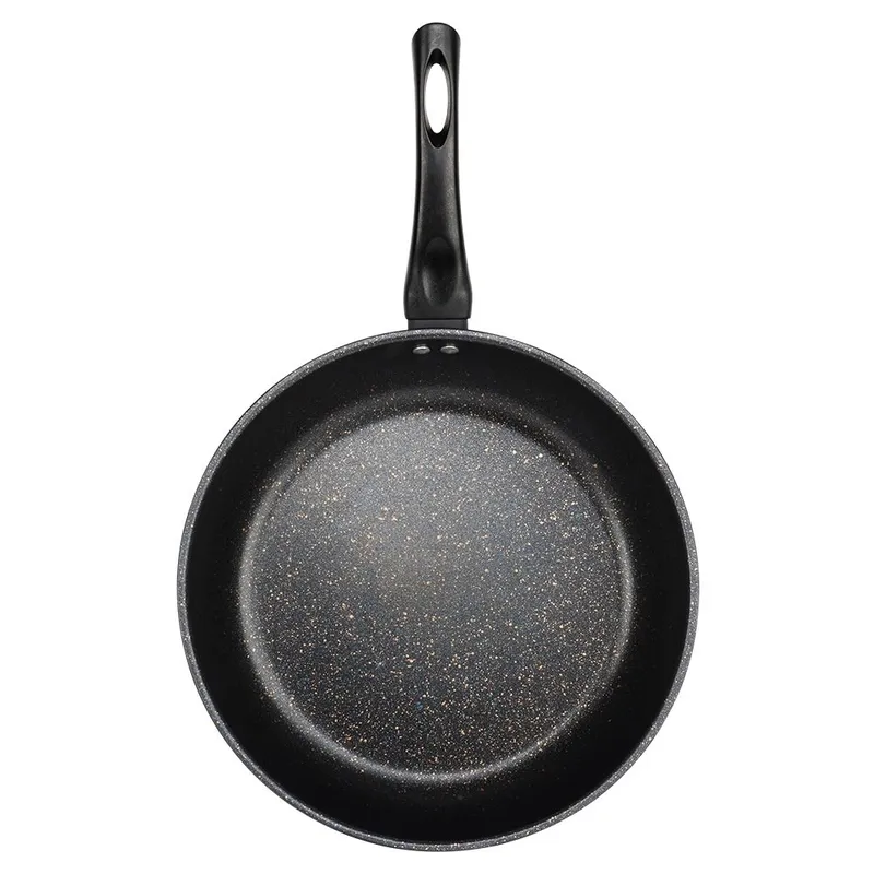 Patelnia Granitowa Głęboka 3 l 28 cm Basic Line Nieprzywierająca MEBLIVA