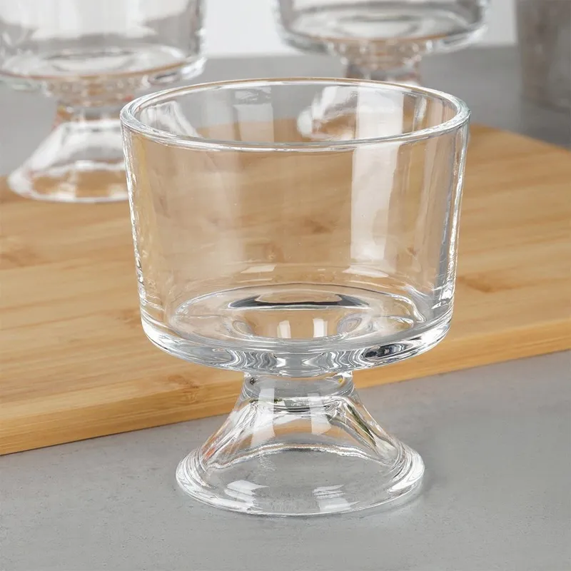 Pucharki Do Lodów Szklane 6 szt. Desery Galaretki 290 ml MEBLIVA