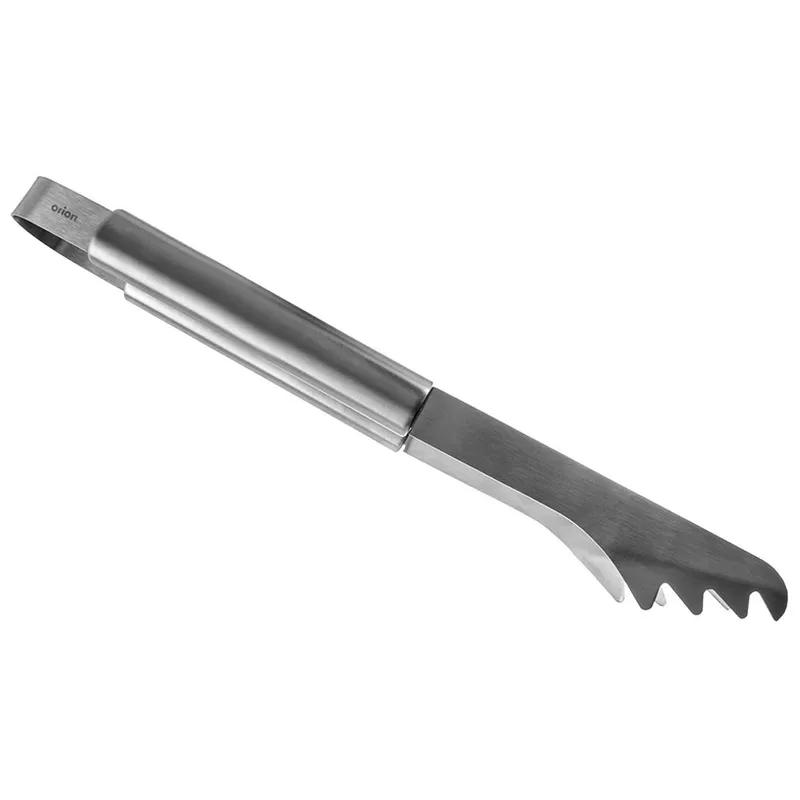 Szczypce Grillowe Długie Ze Stali Nierdzewnej Ząbkowane 43 cm GARDIVA