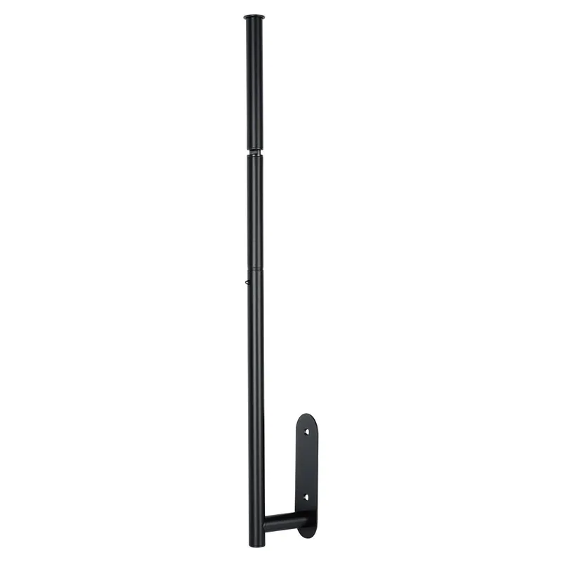 Uchwyt Na Papier Toaletowy Zapasowy 4 Rolki Stal Montaż 2w1 46,5 cm MEBLIVA